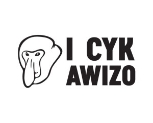 Naklejka Nosacz Janusz I cyk awizo