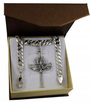 Łańcuszek Pancerka + Krzyżyk Patriotyczny - 50%