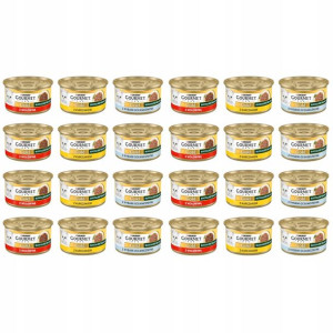 Purina GOURMET GOLD Succulent mix smaków 24x85g