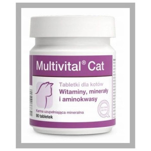 Dolvit Multivital Cat 90 tabletek mini. Dla kota. DOLFOS