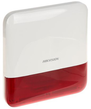 Bezprzewodowy Sygnalizator Zewnętrzny Ds-ps1-e-we/red Ax Hikvision