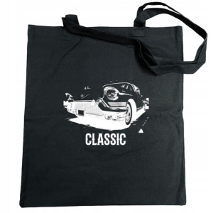 Torba na zakupy nadruk SAMOCHÓD KLASYK Classic