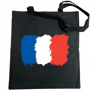 Torba Zakupowa Francja Flaga Modna