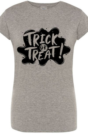 Trick or Treat Tshirt Damski Halloween Modny r.S