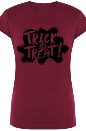 Trick or Treat Tshirt Damski Halloween Modny r.S