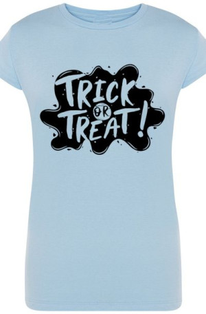 Trick or Treat Tshirt Damski Halloween Modny r.XL