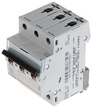 Wyłącznik Nadprądowy Le-403403 Trójfazowy 20 a Typ B Legrand