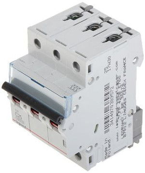 Wyłącznik Nadprądowy Le-403547 Trójfazowy 25 a Typ C Legrand