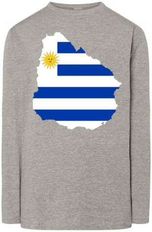 Urugwaj Męska Modna Bluza LongsleeveNadruk R.L