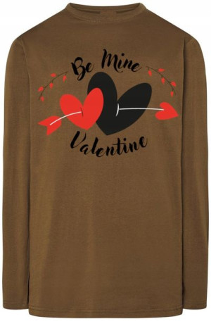 Walentynki Be Mine Bluza Longsleeve r.XS