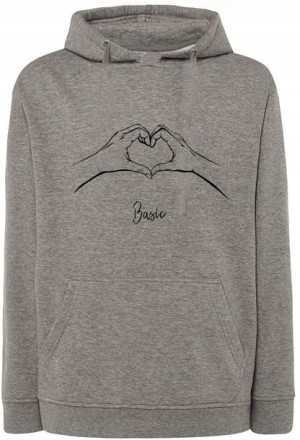 Walentynki Bluza nadruk Love Miłość r.XS