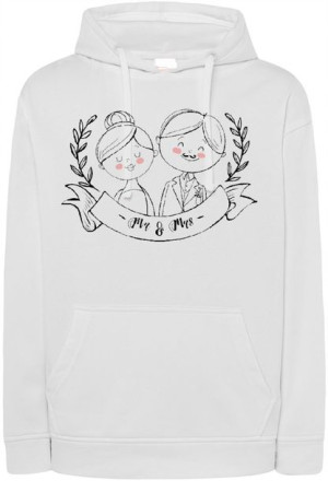 Walentynki Bluza nadruk Para Młoda Mr Mrs r.L