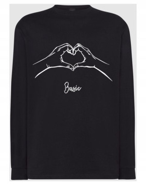 Walentynki Longsleeve = Basic Love MIŁOŚĆ r.5XL