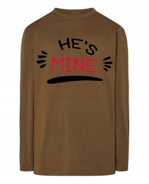 Walentynki Longsleeve męski dla Par Mine Mój 3XL