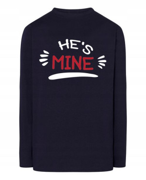 Walentynki Longsleeve męski dla Par Mine Mój 5XL