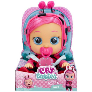 Cry Babies Dressy Interaktywna lala LADY z włosami