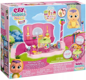 Cry Babies FABRYKA TUTTI FRUTTI lalka Pia ZESTAW