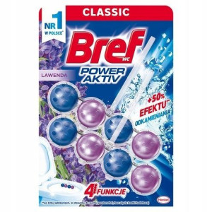 Bref Power Activ Zawieszka do WC Lawenda 2x50g