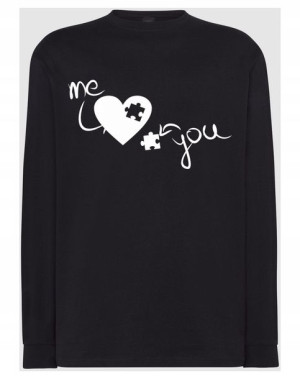 Walentynki Longsleeve nadruk Ty i Ja Miłość r.5XL