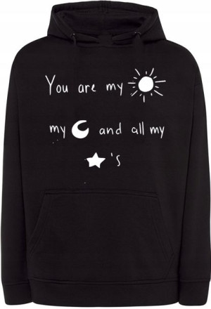 Walentynki Prezent Bluza nadruk napisy r.M