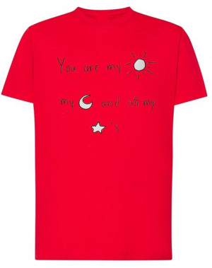 Walentynki Prezent T-Shirt męski nadruk napisy 5XL