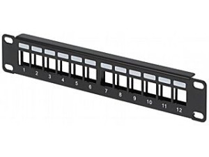 Patch Panel Keystone Pp10-12/k 10 "
