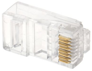 Wtyk Modularny Rj45/c6*p100