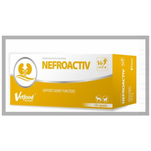 Nefroactiv 120 kaps. Pies, kot. Vetfood