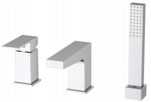 Bateria wannowo-prysznicowa 3-otworowa Oltens GOTA