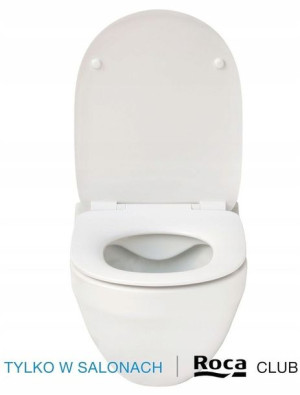 Miska WC podwieszana Rimless +deska wolnoopadająca