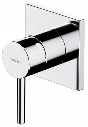 Bateria prysznicowa podtynkowa Omnires Y chrom