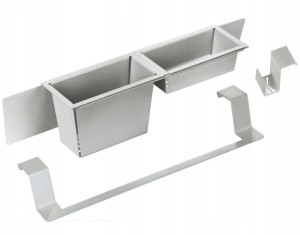 Zestaw akcesoriów Deante MAGNETIC ZZMK011O stal s