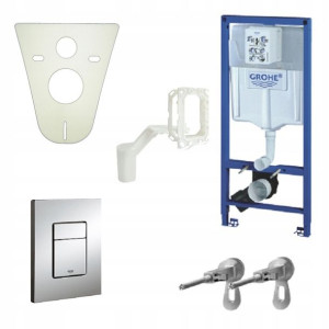 Stelaż podtynkowy Grohe RAPID SL 5w1 z przyciskiem