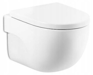Miska WC podwieszana 48x36 ukryte mocowanie Roca