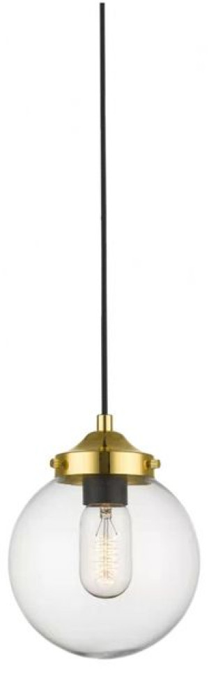 szklana lampa wiszaca sufitowa led zlota