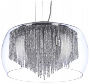 Lampa wisząca 40 cm Azzardo REGO AZ0999 chrom