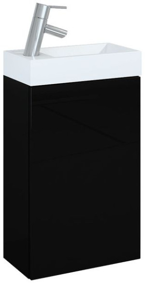 Elita YOUNG BASIC umywalka z szafką 40 cm czarny