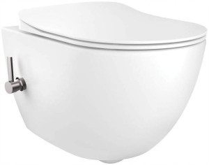 Miska WC z funkcją bidetu z baterią Deante PEONIA