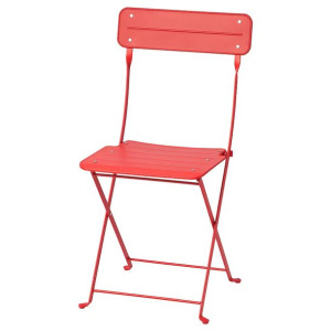 IKEA SUNDSO Krzesło ogrodowe pomarańczowy