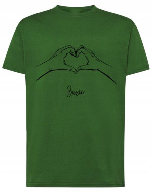 Walentynki T-Shirt męski Basic Love MIŁOŚĆ r.L