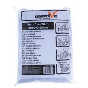 Plandeka 4x5m 60 Mikr. 010 206 Motive