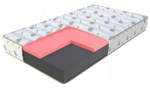 Materac piankowy 120x200 visco memory GOLDIE 22cm