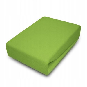 Prześcieradło JERSEY 100% bawełna z gumką 140x200