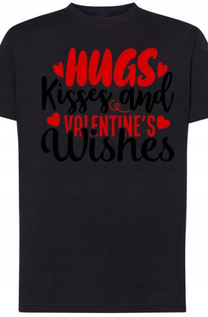 Walentynki T-Shirt Nadruk Prezent Love r.4XL