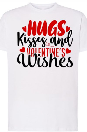 Walentynki T-Shirt Nadruk Prezent Love r.S