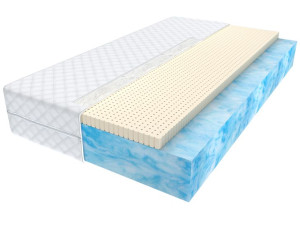 Materac 80x200 pianka nature lateks 4cm TINOS