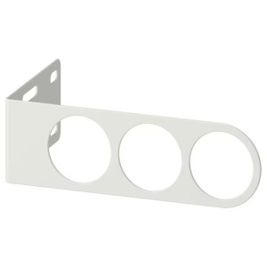 IKEA KOMPLEMENT Drążek na wieszaki i ubrania  biały 17x5 cm PAX