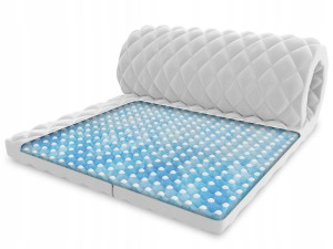 Materac masujący 130x200 HR Topper 4 cm