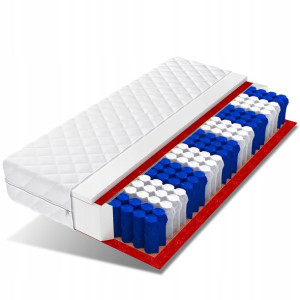 Materac 190x90 pocket 7 stref 13 cm DINO