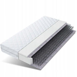Materac 190x80 bonell sprężyny 12 cm NESO